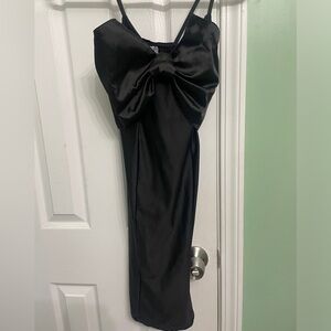 Black Bow Dress